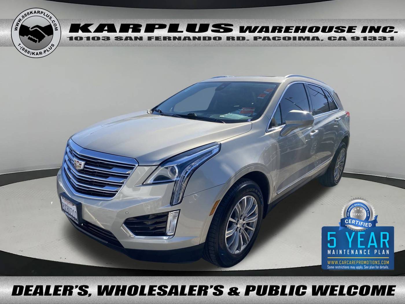 2017 Cadillac XT5 Luxury — SUV — 84,285 mi — Pacoima, CA