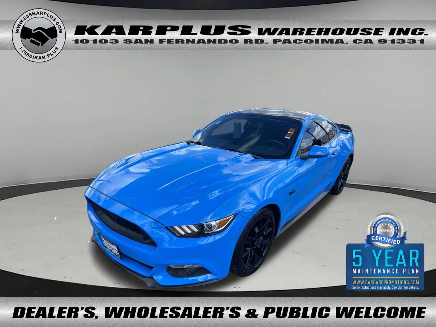 2017 Ford Mustang GT — Coupe — 115,520 mi — Pacoima, CA