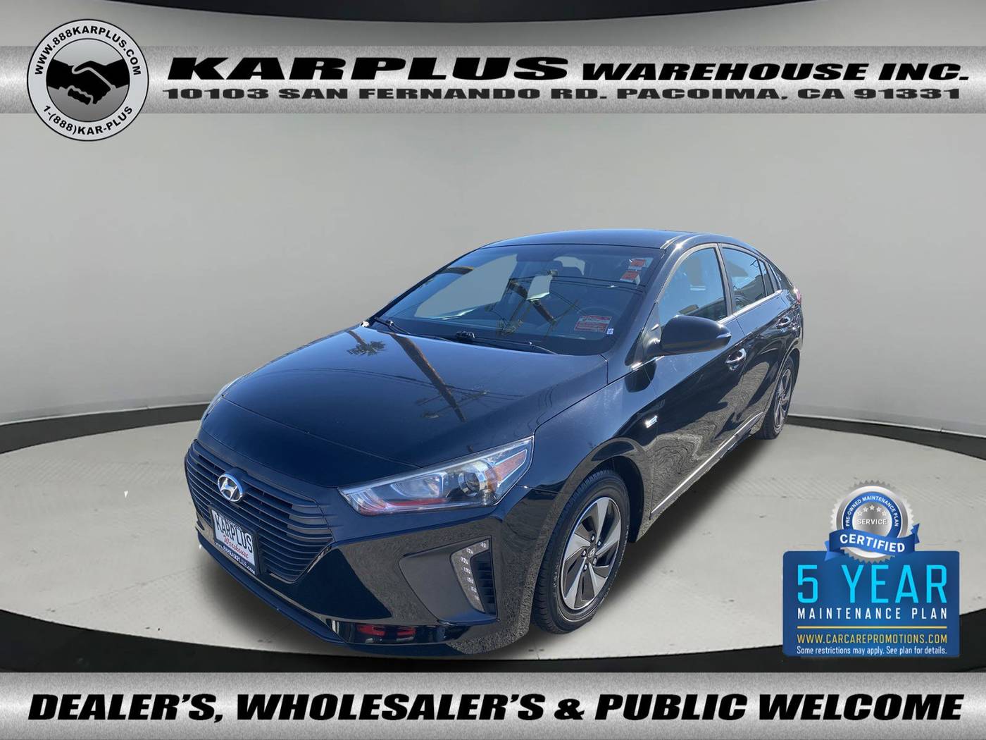 2018 Hyundai Ioniq Hybrid SEL — Hatchback — 81,127 mi — Pacoima, CA