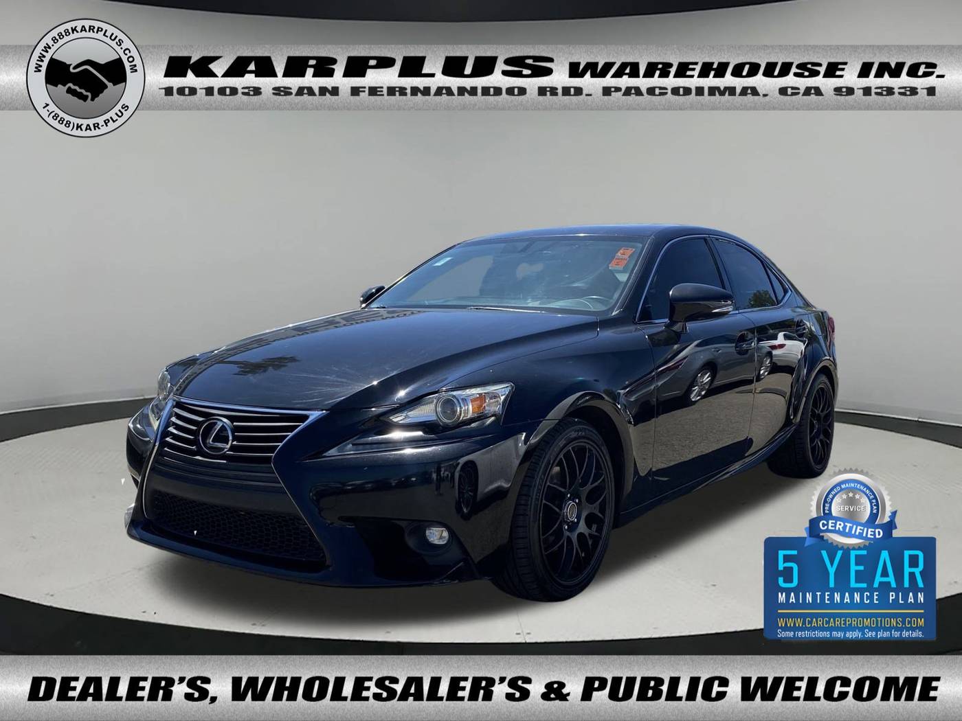 2015 Lexus IS IS 250 — Sedan — 124,431 mi — Pacoima, CA