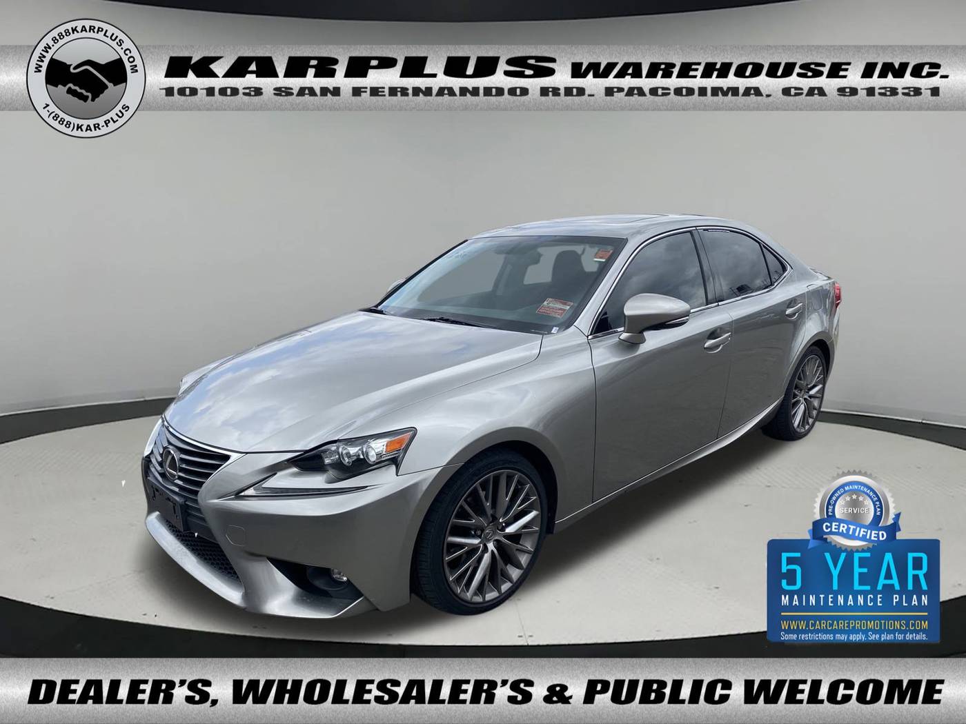 2015 Lexus IS IS 250 — Sedan — 76,010 mi — Pacoima, CA