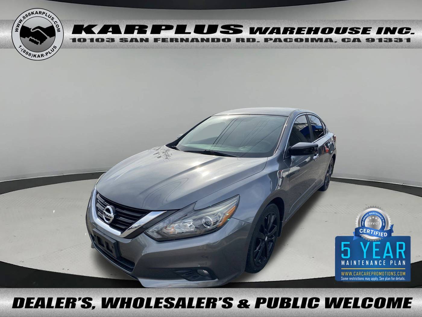 2017 Nissan Altima 2.5 SR — Sedan — 73,985 mi — Pacoima, CA