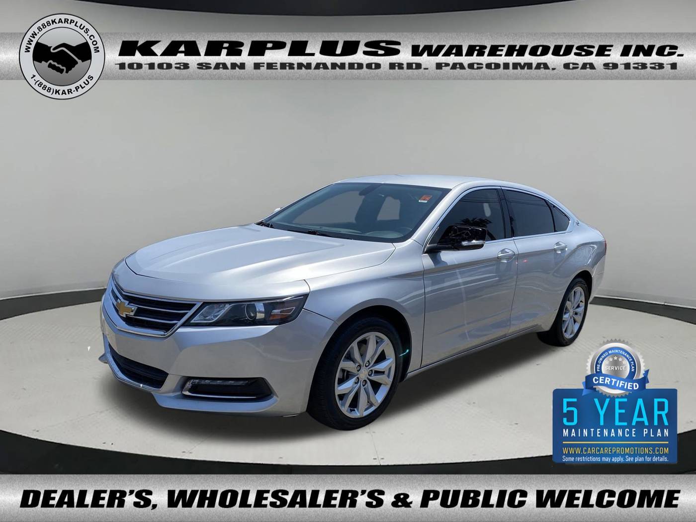2019 Chevrolet Impala LT — Sedan — 82,573 mi — Pacoima, CA