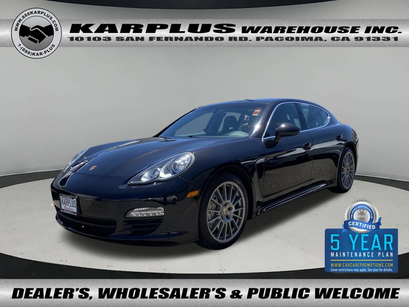 2012 Porsche Panamera S Hybrid — Sedan — 62,555 mi — Pacoima, CA