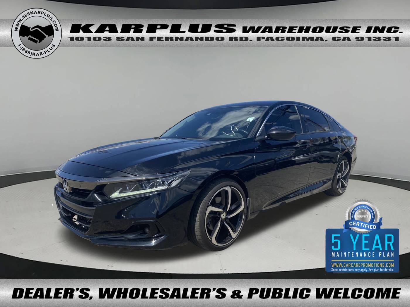 2022 Honda Accord Sport SE — Sedan — 53,436 mi — Pacoima, CA