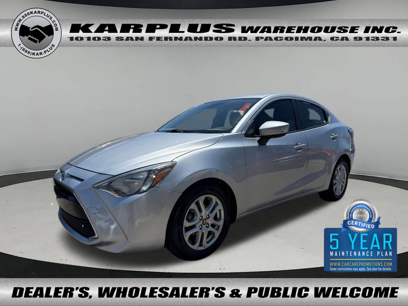 2018 Toyota Yaris iA Base — Sedan — 63,886 mi — Pacoima, CA