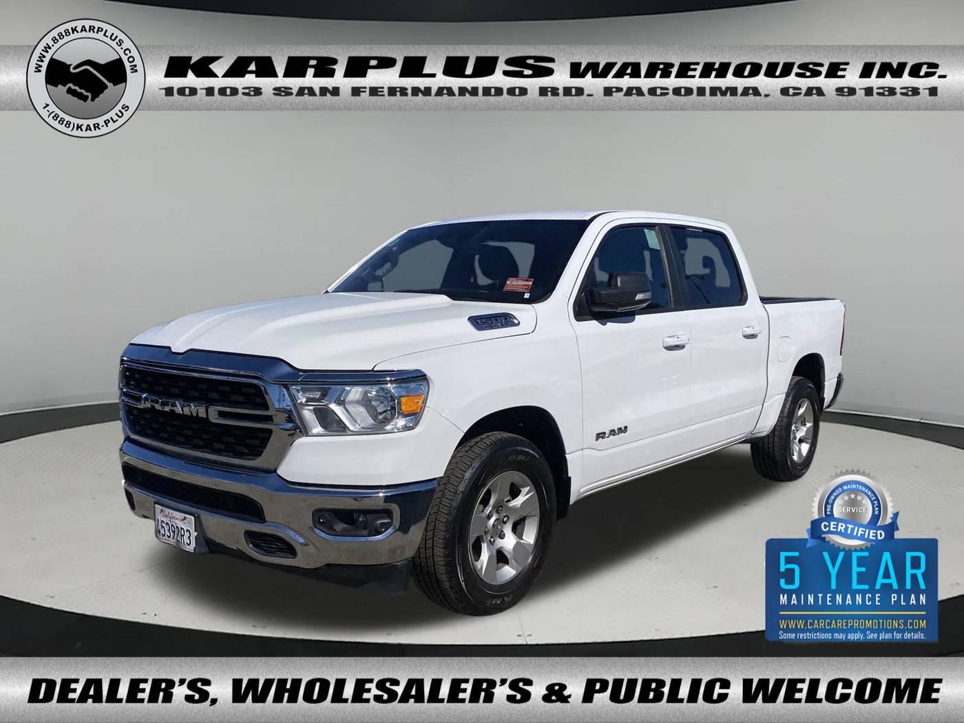 2022 Ram 1500 Lone Star — Pickup Truck — 99,965 mi — Pacoima, CA