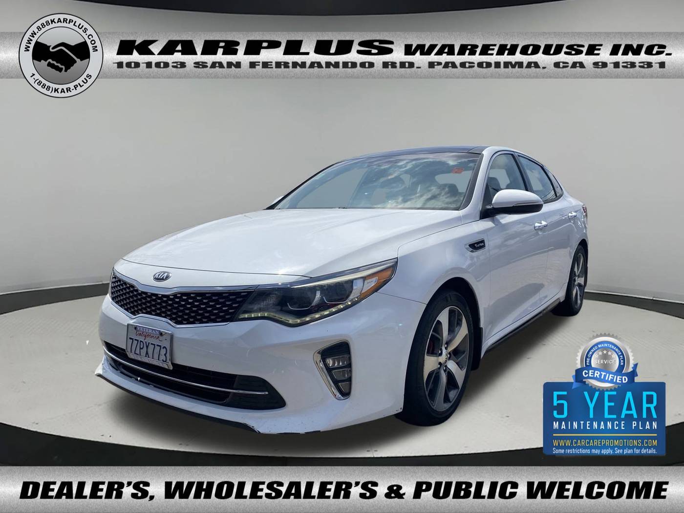 2018 Kia Optima SX Turbo — Sedan — 95,972 mi — Pacoima, CA