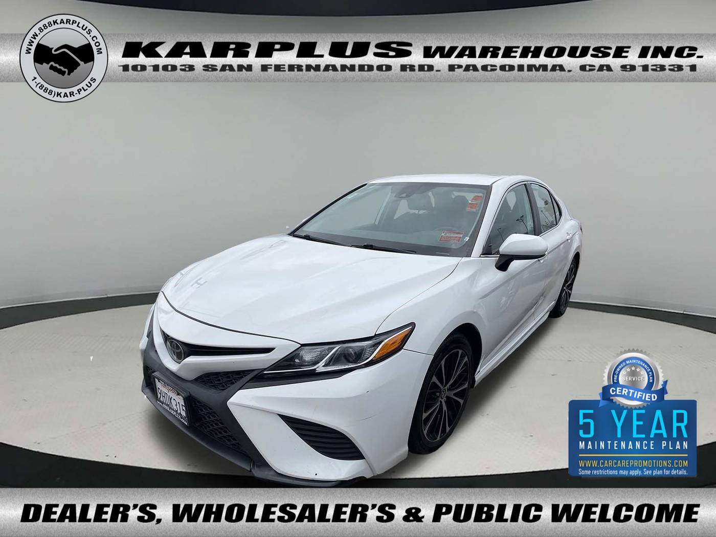 2020 Toyota Camry SE — Sedan — 128,987 mi — Pacoima, CA