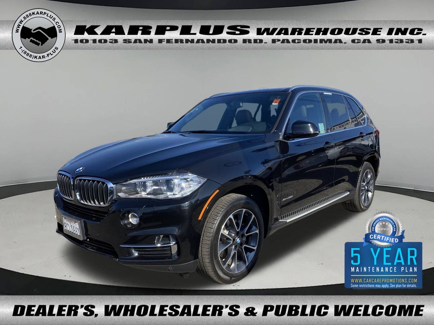 2017 BMW X5 35i — SUV — 90,726 mi — Pacoima, CA