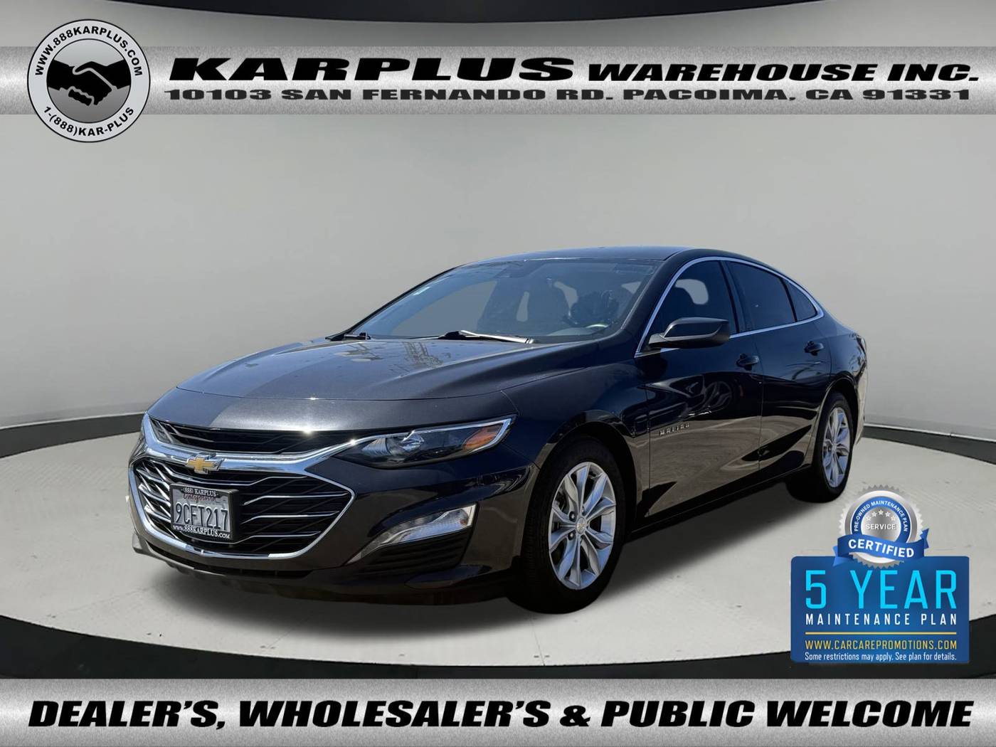 2022 Chevrolet Malibu LT — Sedan — 104,503 mi — Pacoima, CA