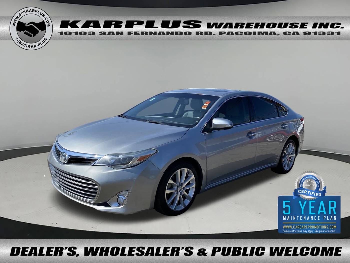2015 Toyota Avalon Limited — Sedan — 104,266 mi — Pacoima, CA