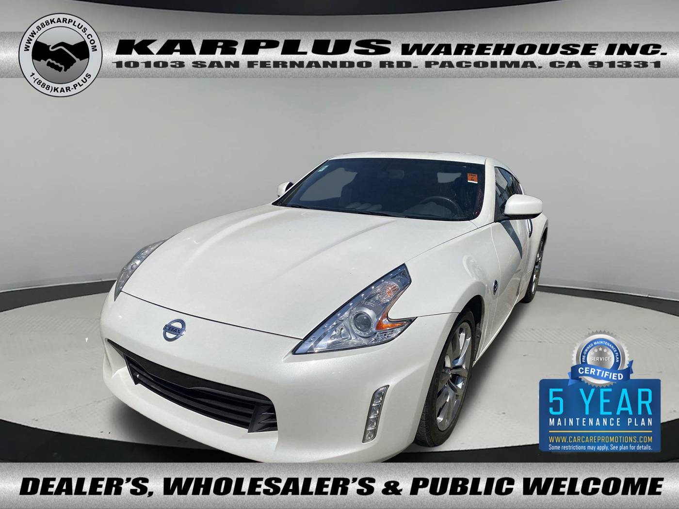 2013 Nissan 370Z Base — Coupe — 94,915 mi — Pacoima, CA