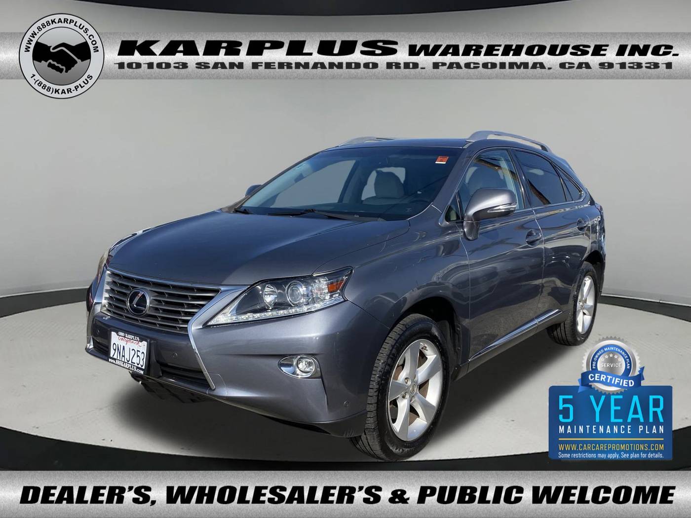 2015 Lexus RX RX 350 — SUV — 94,343 mi — Pacoima, CA