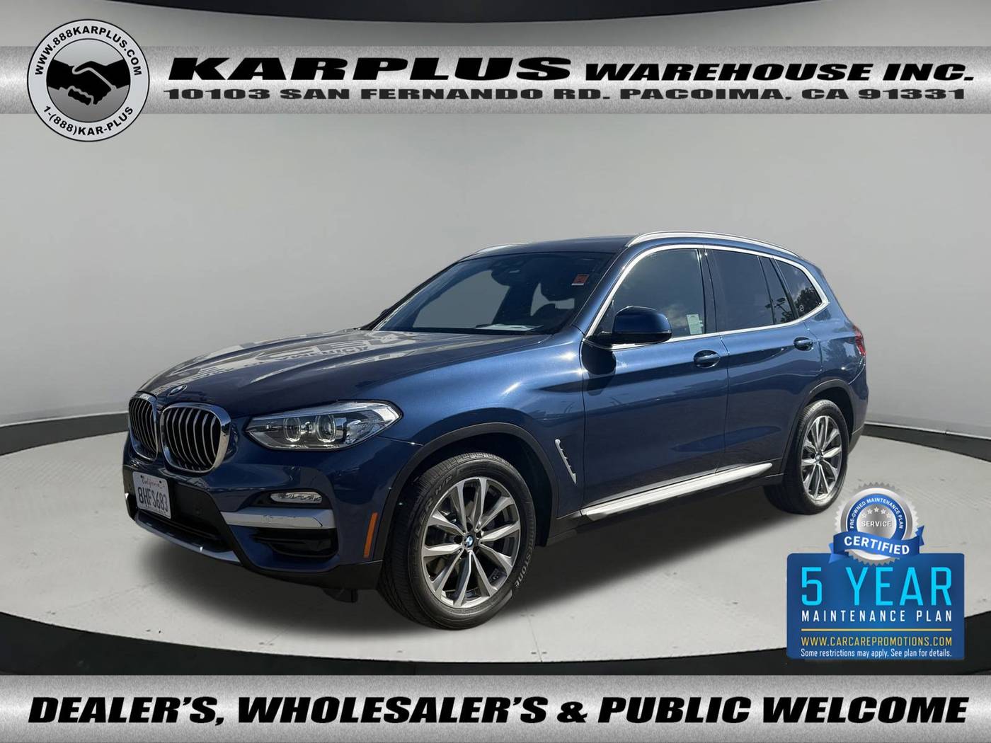 2019 BMW X3 30i — SUV — 98,705 mi — Pacoima, CA
