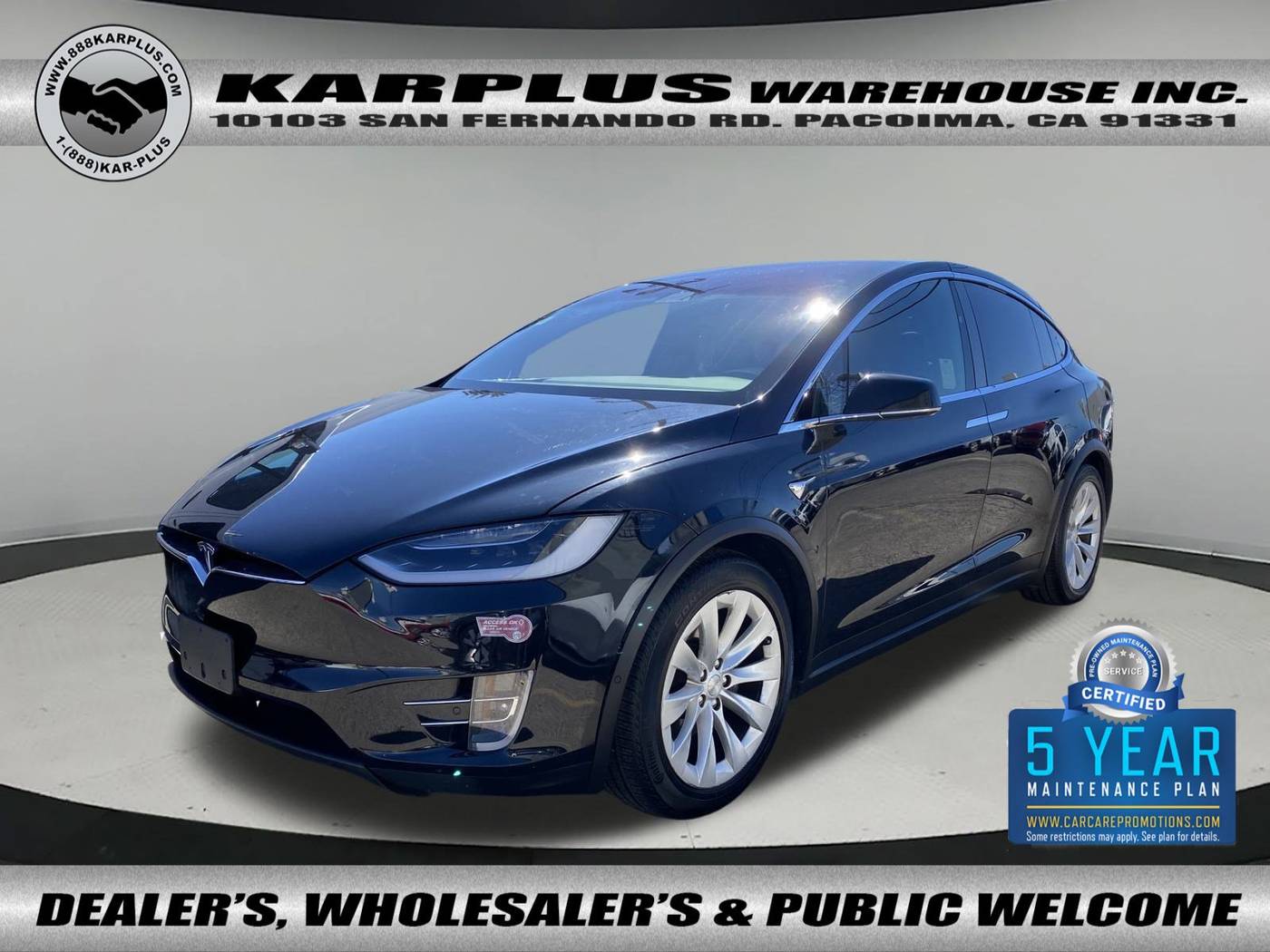 2018 Tesla Model X 75D — SUV — 54,900 mi — Pacoima, CA