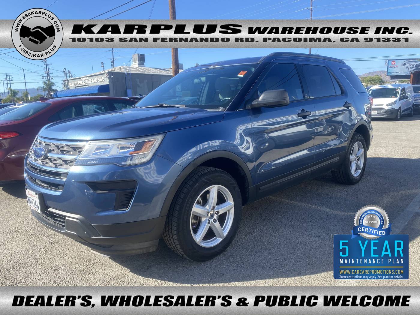 2018 Ford Explorer Base — SUV — 97,942 mi — Pacoima, CA