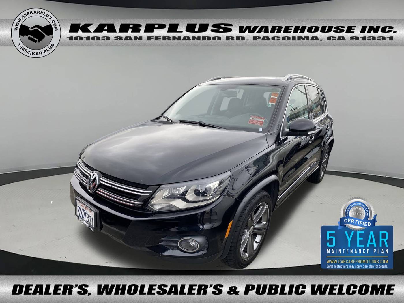 2017 Volkswagen Tiguan Sport — SUV — 65,058 mi — Pacoima, CA