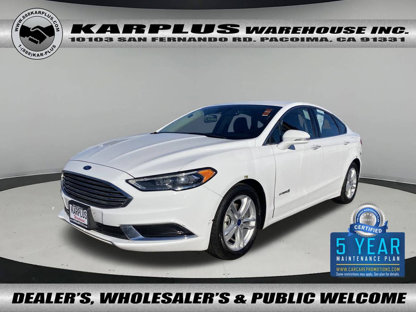 2018 Ford Fusion Hybrid SE — Sedan — 85,778 mi — Pacoima, CA