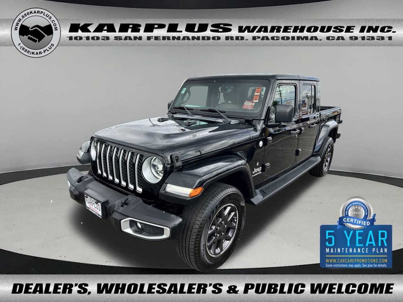 2020 Jeep Gladiator Overland — Pickup Truck — 88,847 mi — Pacoima, CA