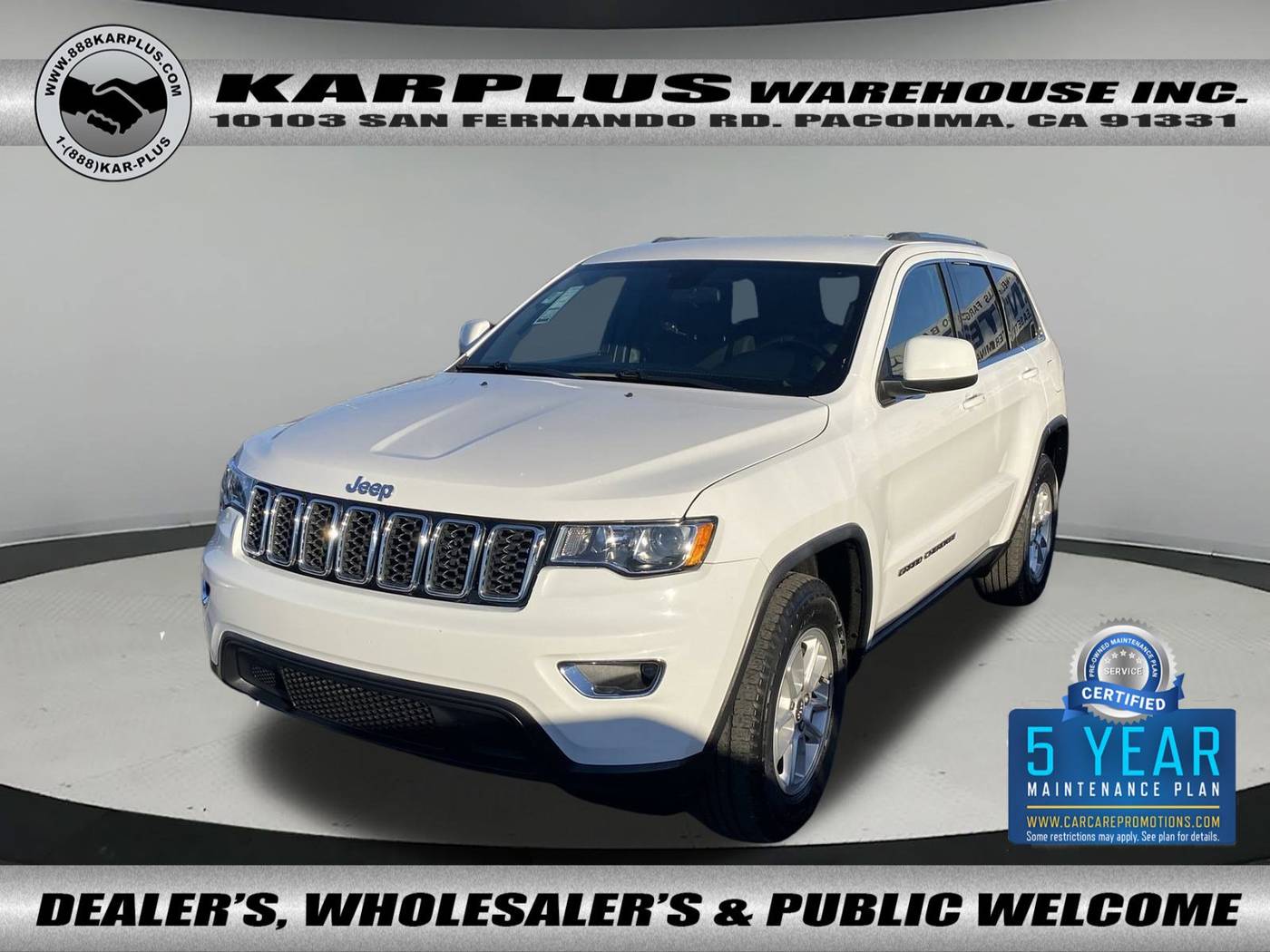 2020 Jeep Grand Cherokee Laredo E — SUV — 65,370 mi — Pacoima, CA