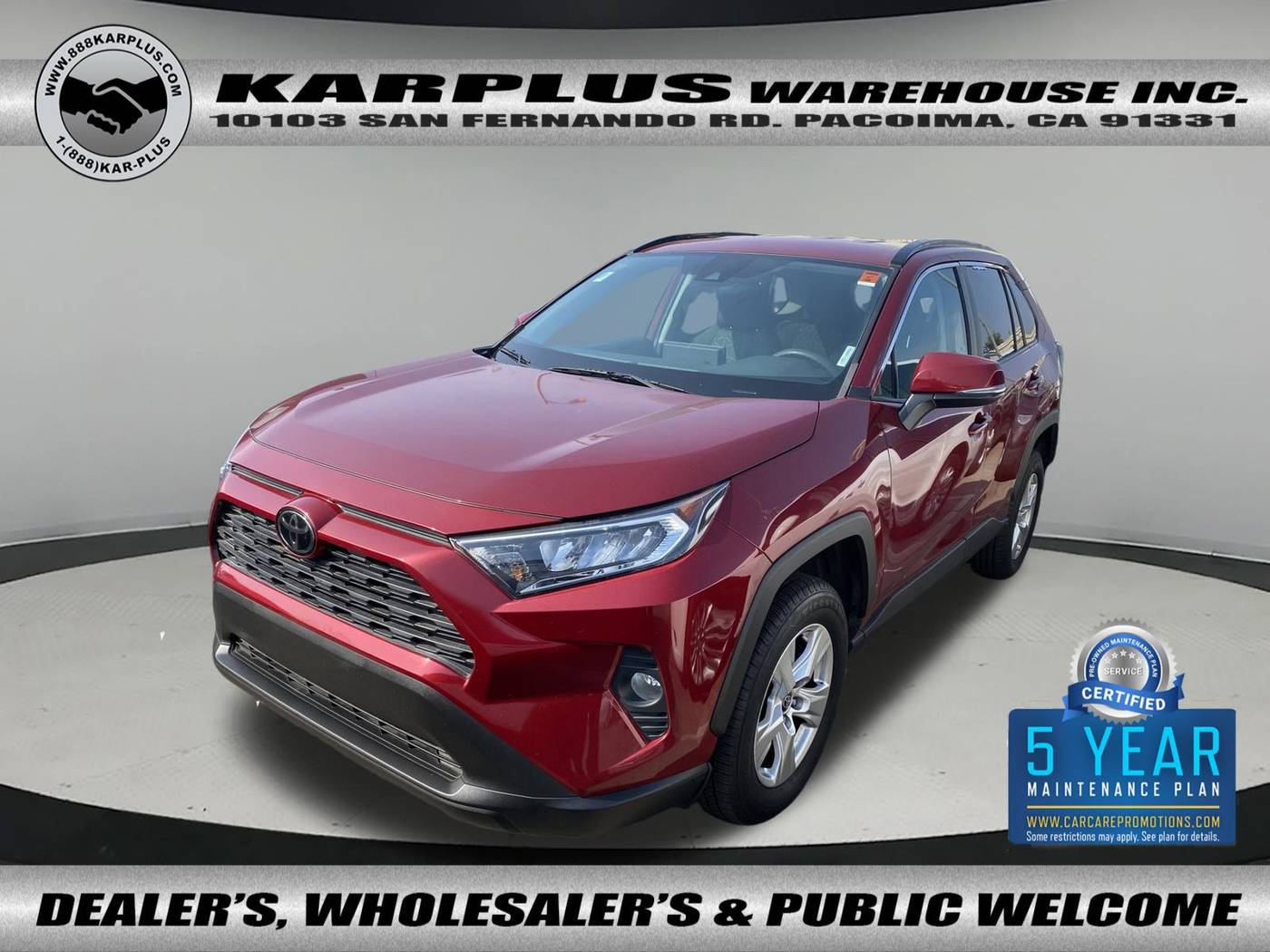 2021 Toyota RAV4 XLE — SUV — 99,364 mi — Pacoima, CA