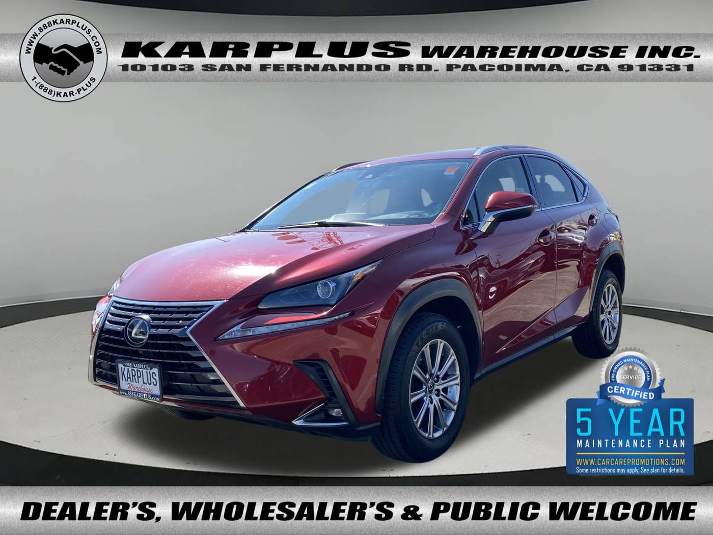 2021 Lexus NX NX 300 — SUV — 110,582 mi — Pacoima, CA