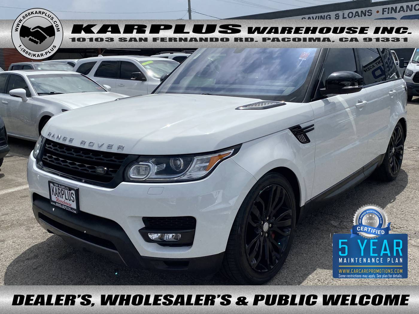 2016 Land Rover Range Rover Sport Standard — SUV — 86,982 mi — Pacoima, CA