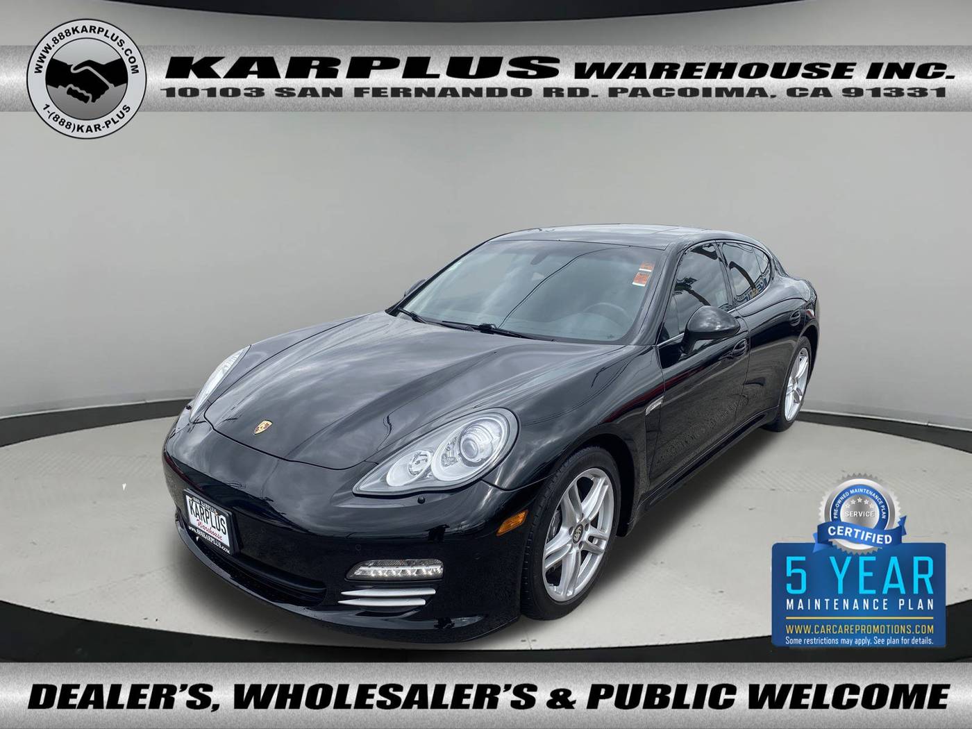 2012 Porsche Panamera Standard — Sedan — 66,033 mi — Pacoima, CA