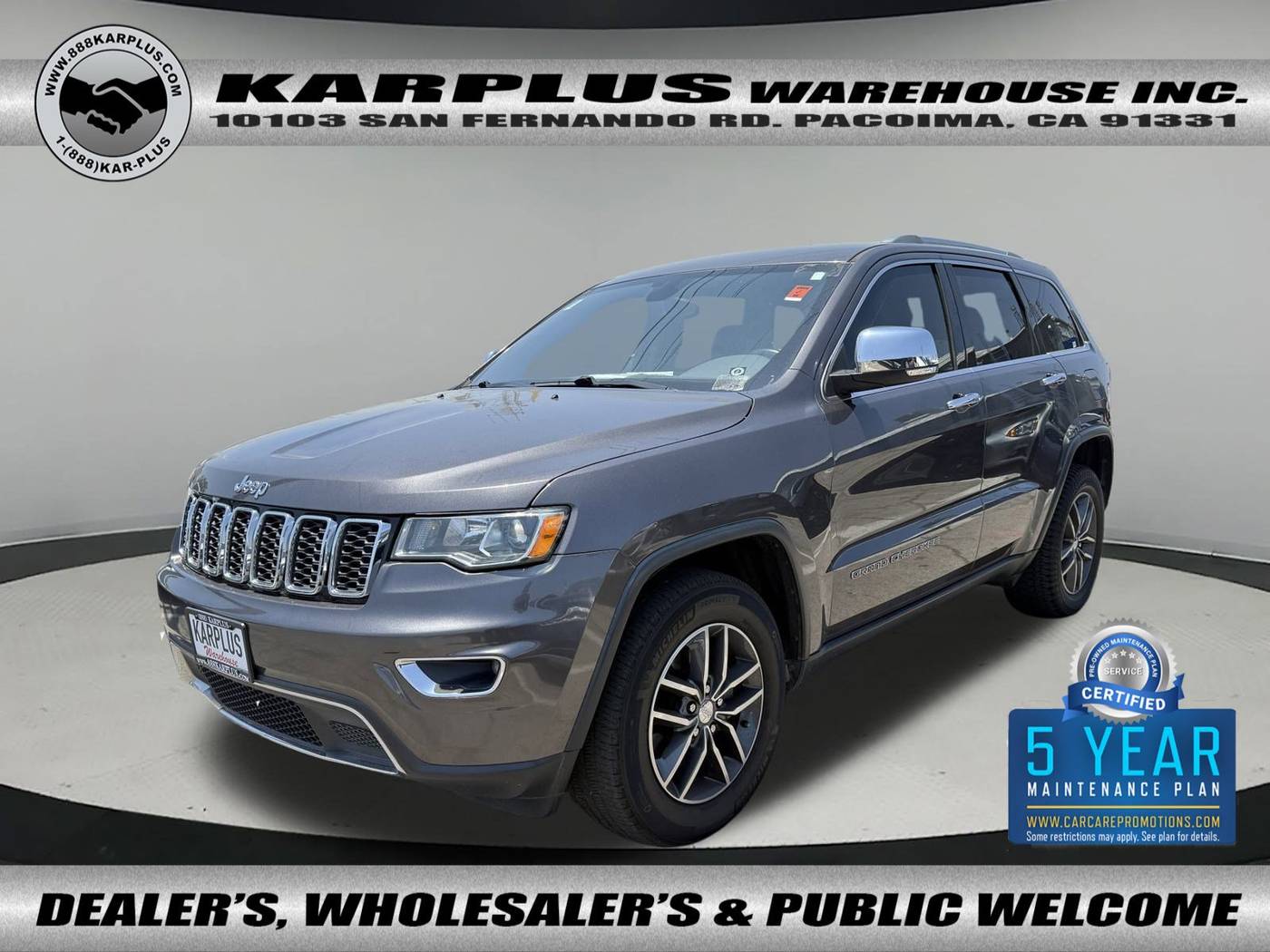 2018 Jeep Grand Cherokee Limited — SUV — 83,763 mi — Pacoima, CA