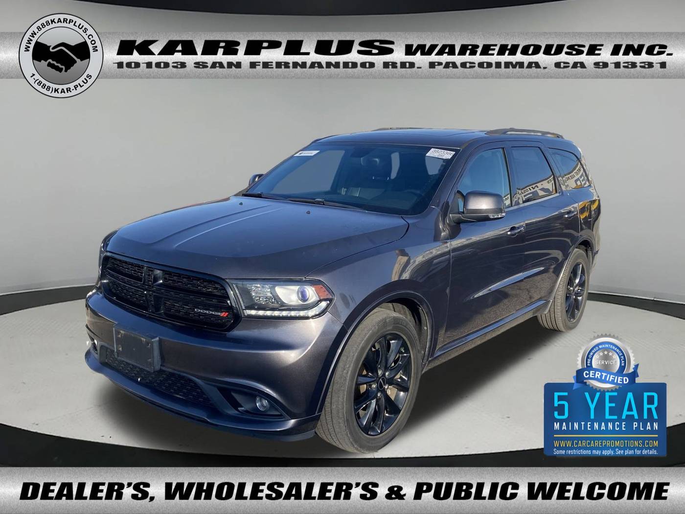 2017 Dodge Durango GT — SUV — 102,011 mi — Pacoima, CA