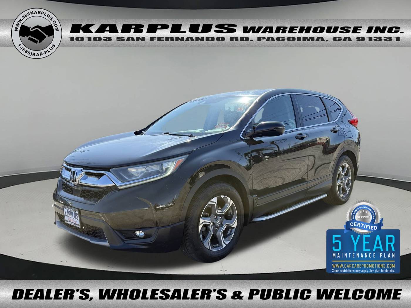 2017 Honda CR-V EX — SUV — 76,279 mi — Pacoima, CA