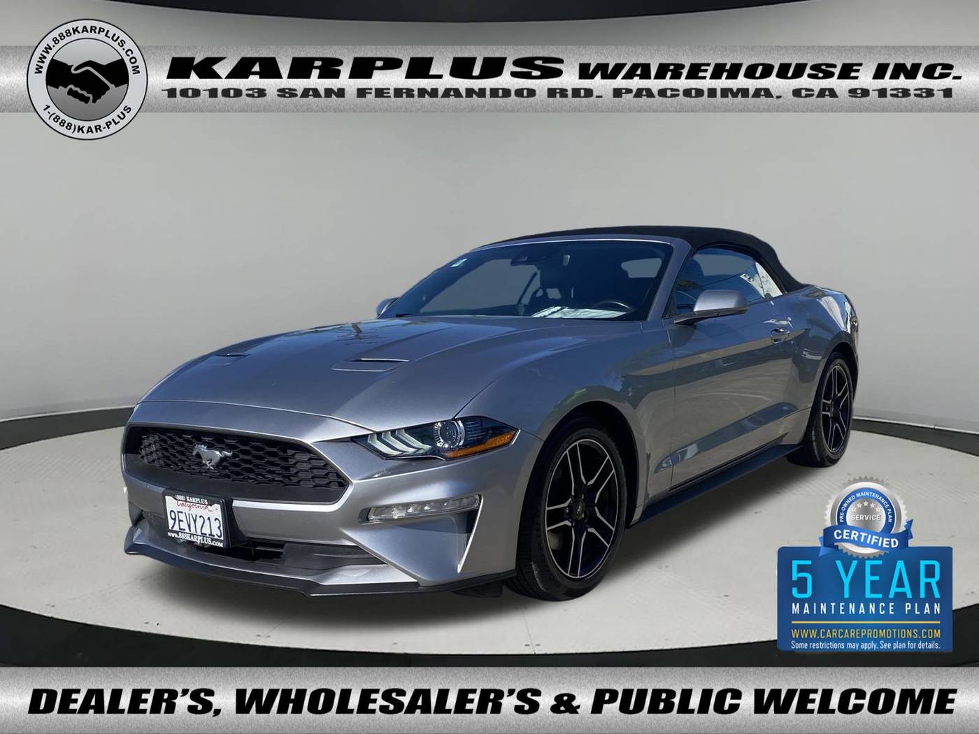 2023 Ford Mustang EcoBoost Premium — Convertible — 67,583 mi — Pacoima, CA
