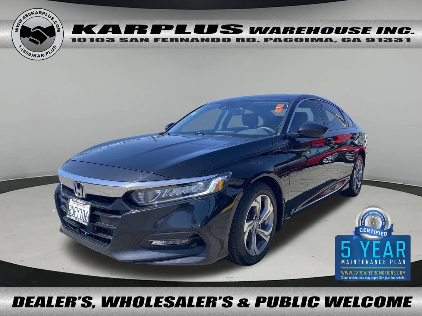 2018 Honda Accord EX — Sedan — 113,662 mi — Pacoima, CA
