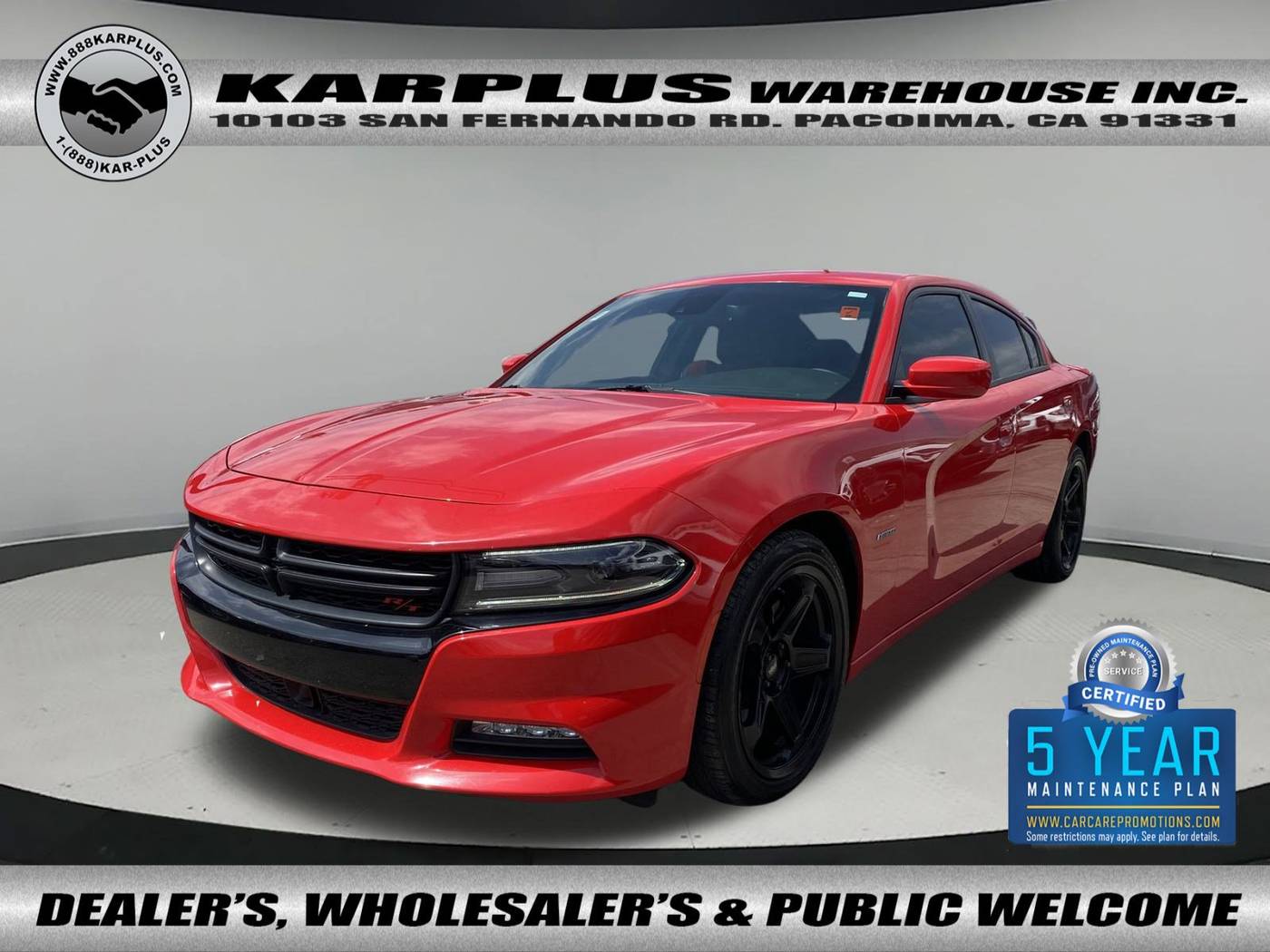2016 Dodge Charger Road/Track — Sedan — 42,508 mi — Pacoima, CA