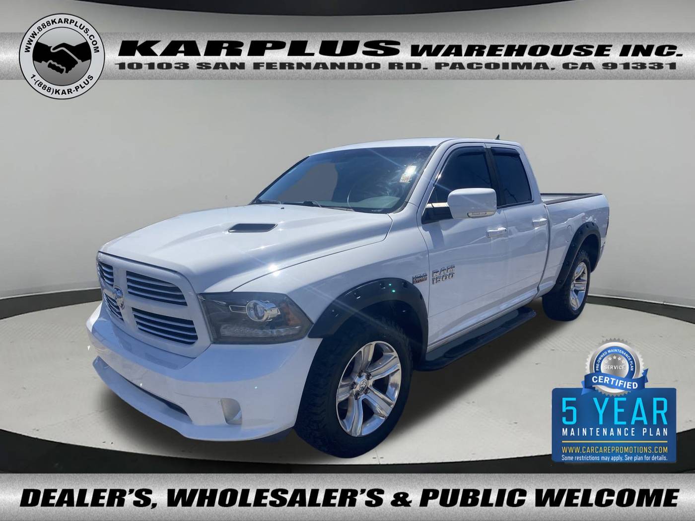 2015 Ram 1500 Sport — Pickup Truck — 107,629 mi — Pacoima, CA