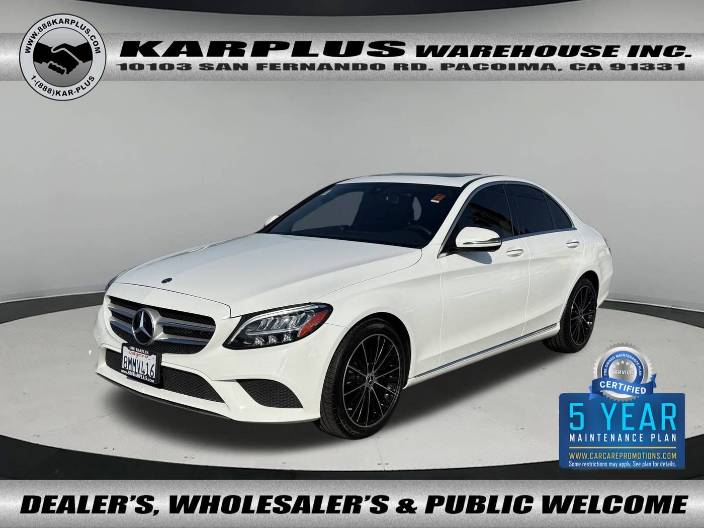 2019 Mercedes-Benz C-Class C 300 — Sedan — 70,759 mi — Pacoima, CA