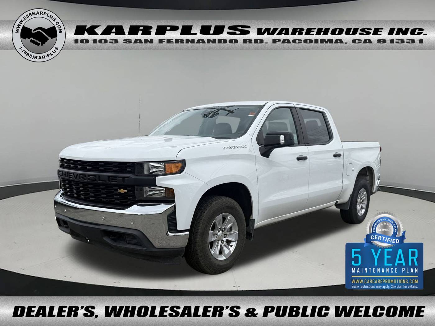 2021 Chevrolet Silverado 1500 WT — Pickup Truck — 80,524 mi — Pacoima, CA