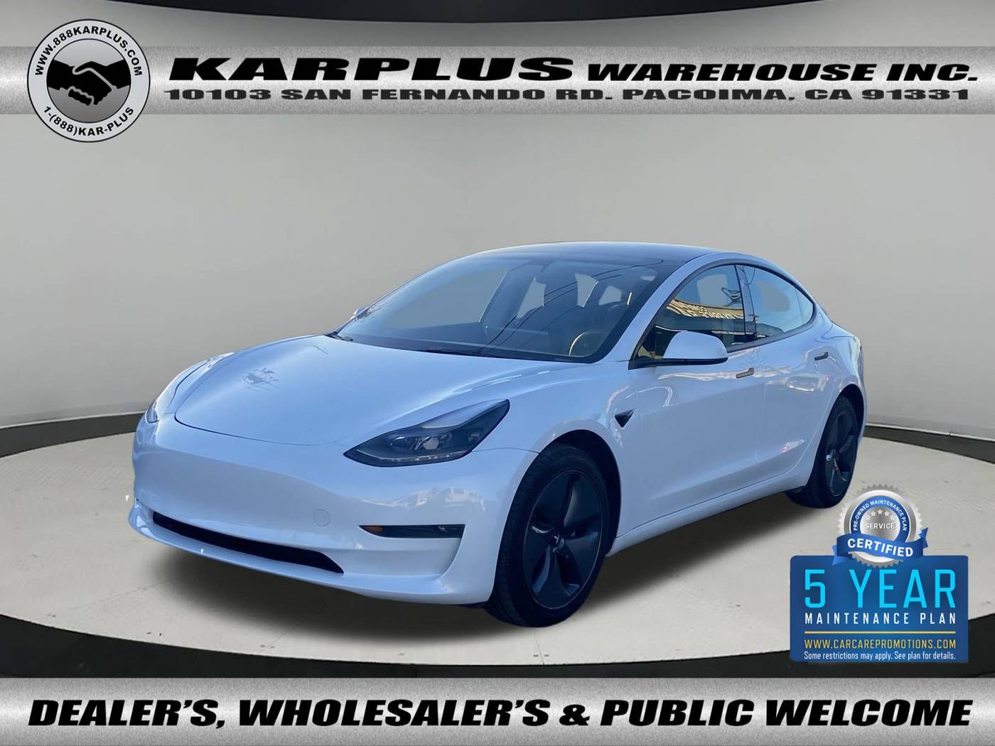 2023 Tesla Model 3 Model 3 — Sedan — 60,723 mi — Pacoima, CA