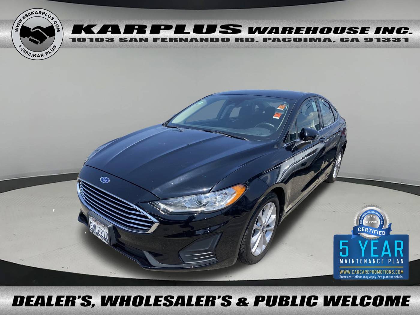 2020 Ford Fusion Hybrid SE — Sedan — 71,562 mi — Pacoima, CA
