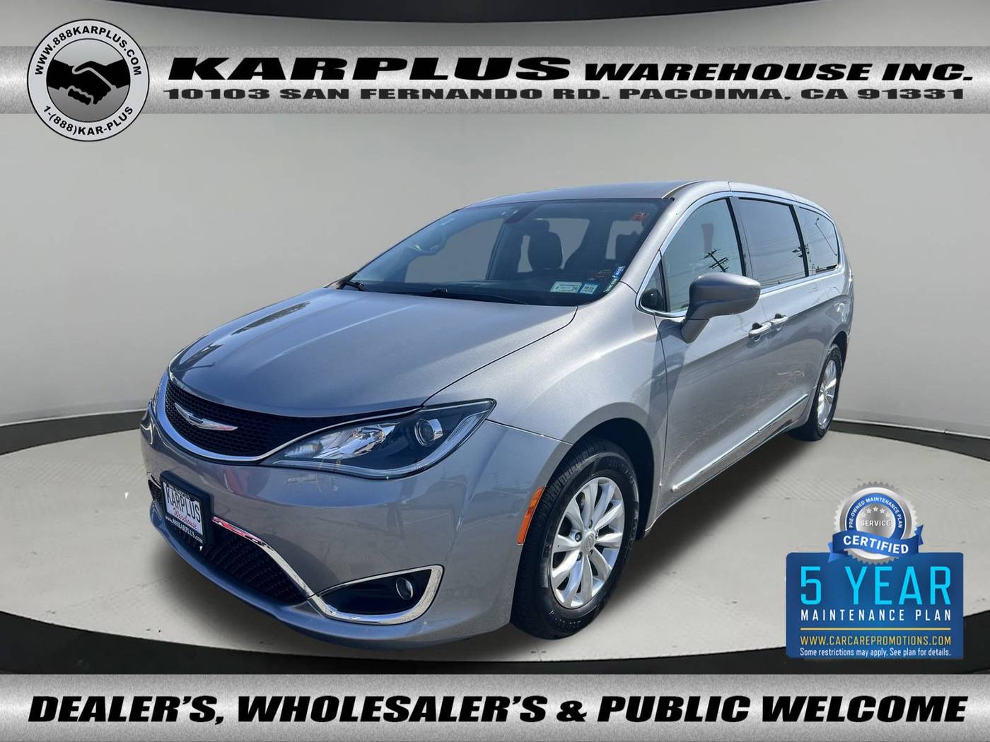 2018 Chrysler Pacifica Touring Plus — Minivan — 97,676 mi — Pacoima, CA