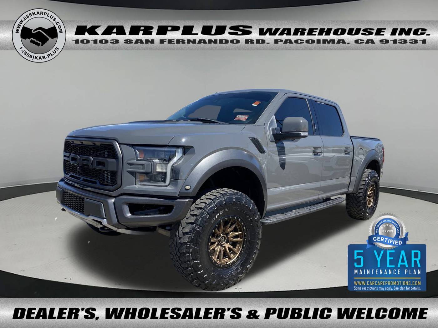 2018 Ford F-150 Raptor — Pickup Truck — 98,464 mi — Pacoima, CA