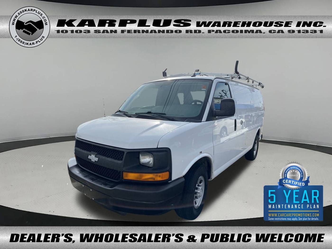 2015 Chevrolet Express Cargo Van Base — Cargo Van — 83,127 mi — Pacoima, CA