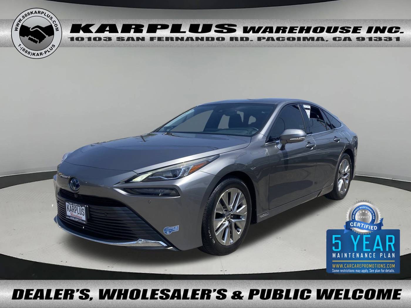 2021 Toyota Mirai XLE — Sedan — 17,813 mi — Pacoima, CA
