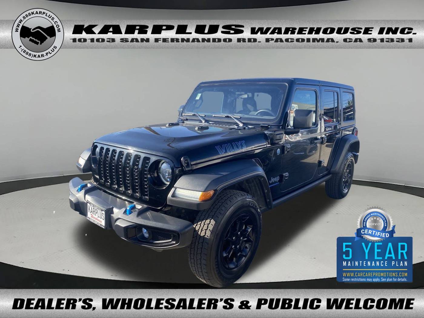 2023 Jeep Wrangler 4xe — SUV — 58,679 mi — Pacoima, CA