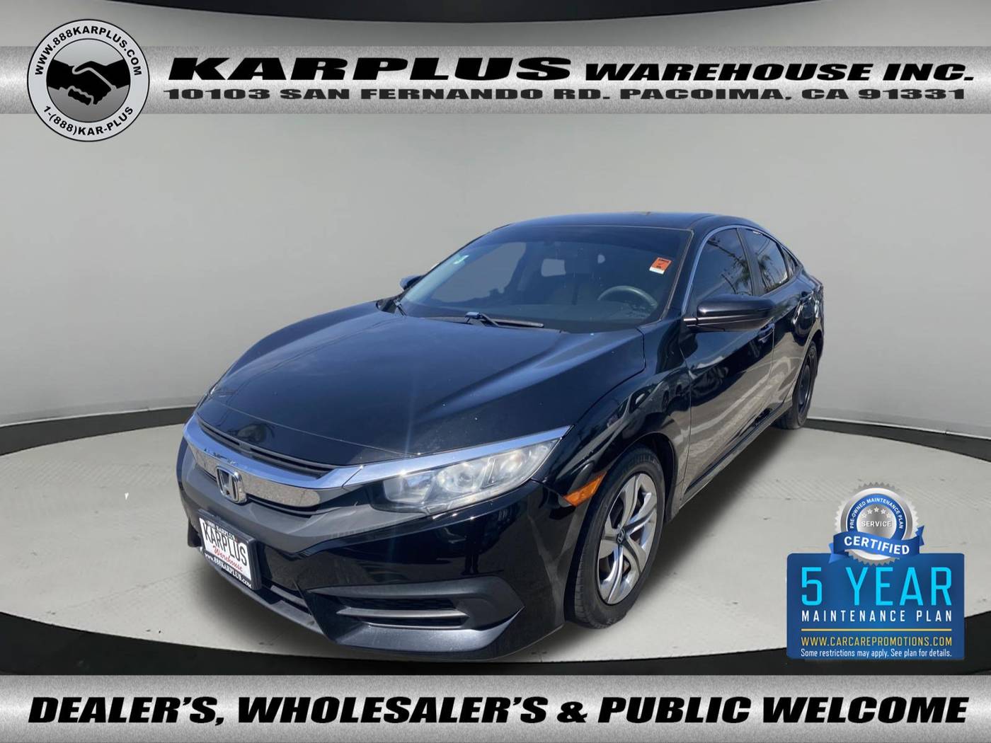 2018 Honda Civic LX — Sedan — 113,101 mi — Pacoima, CA