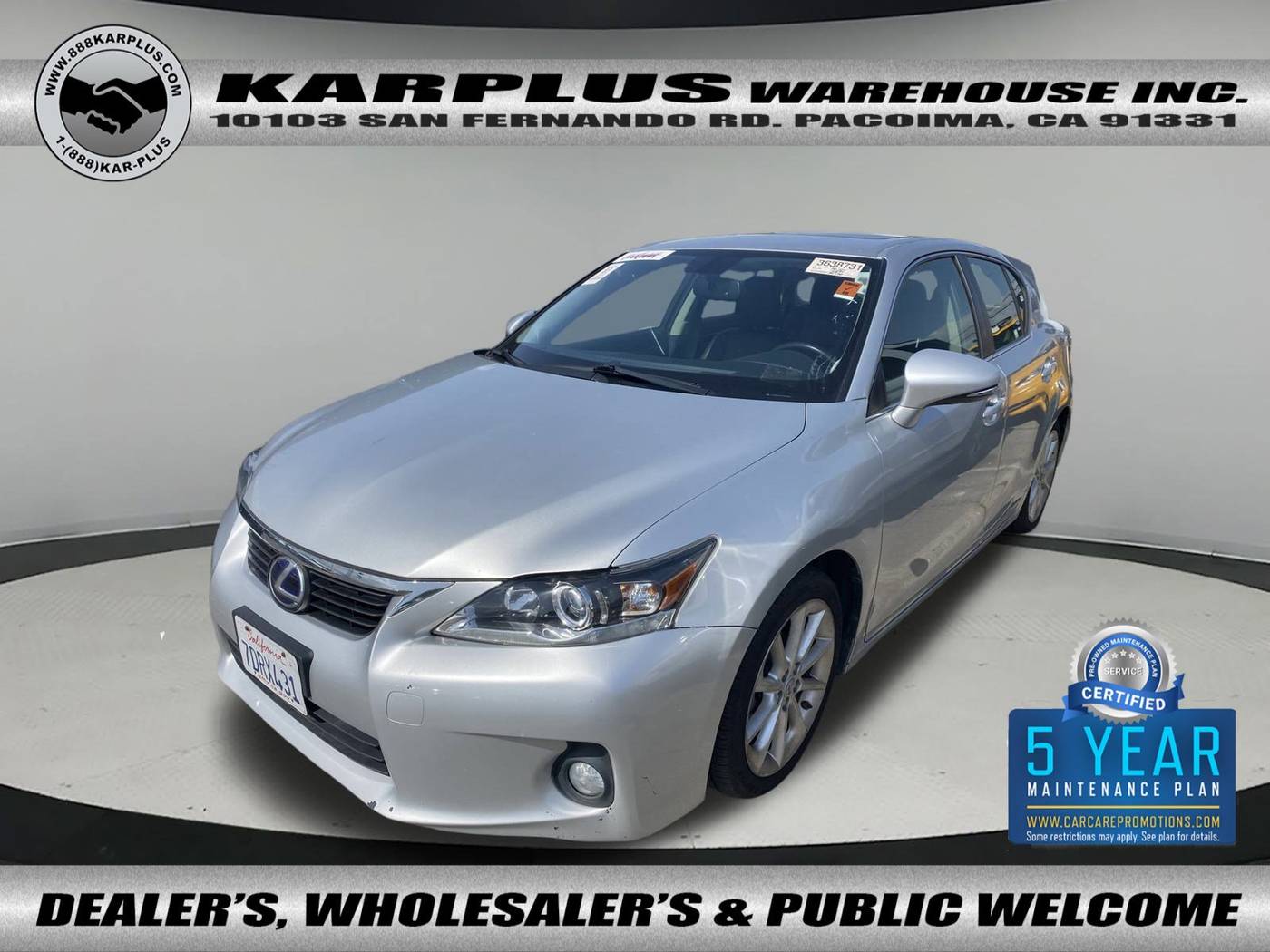 2013 Lexus CT CT 200h — Hatchback — 95,972 mi — Pacoima, CA