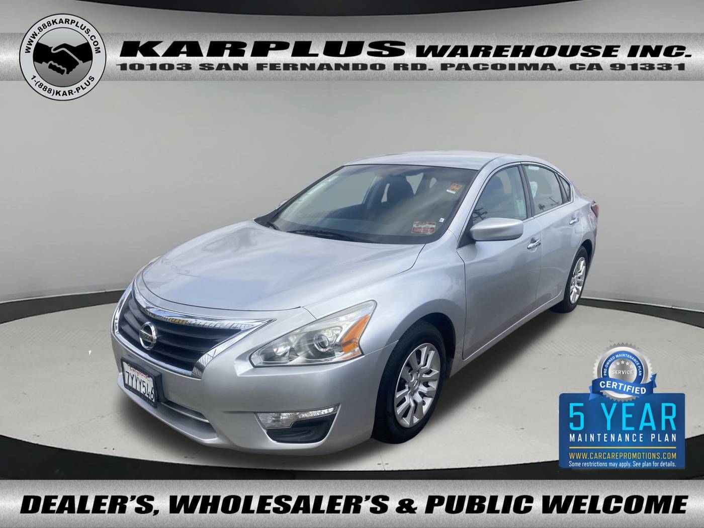 2015 Nissan Altima 2.5 — Sedan — 186,131 mi — Pacoima, CA