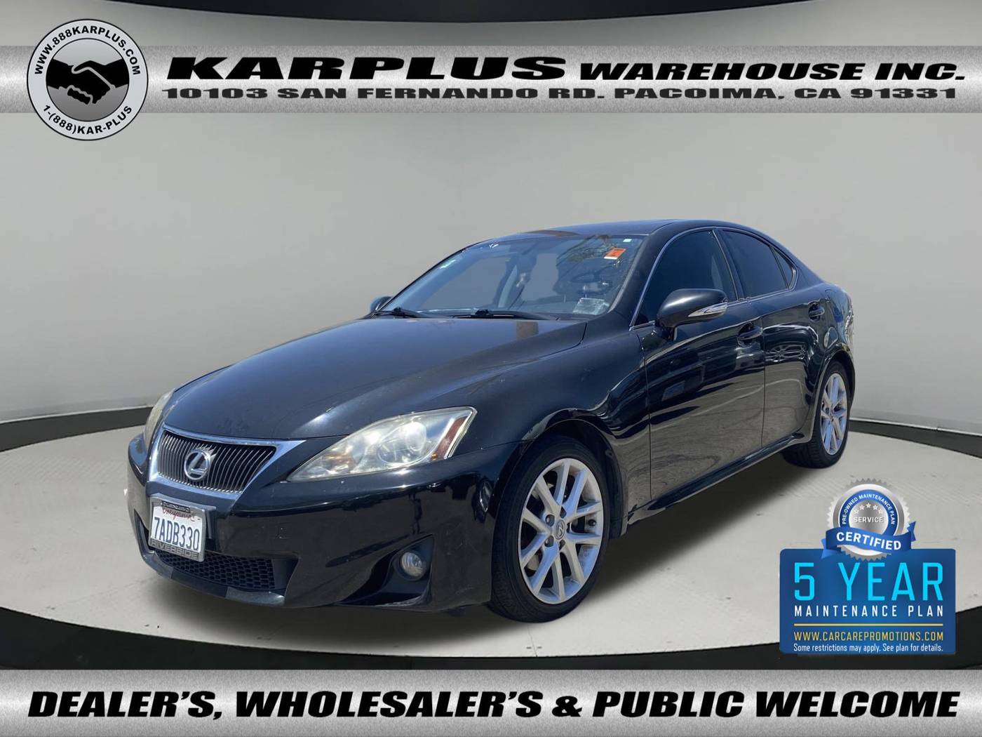 2013 Lexus IS IS 250 — Sedan — 86,432 mi — Pacoima, CA