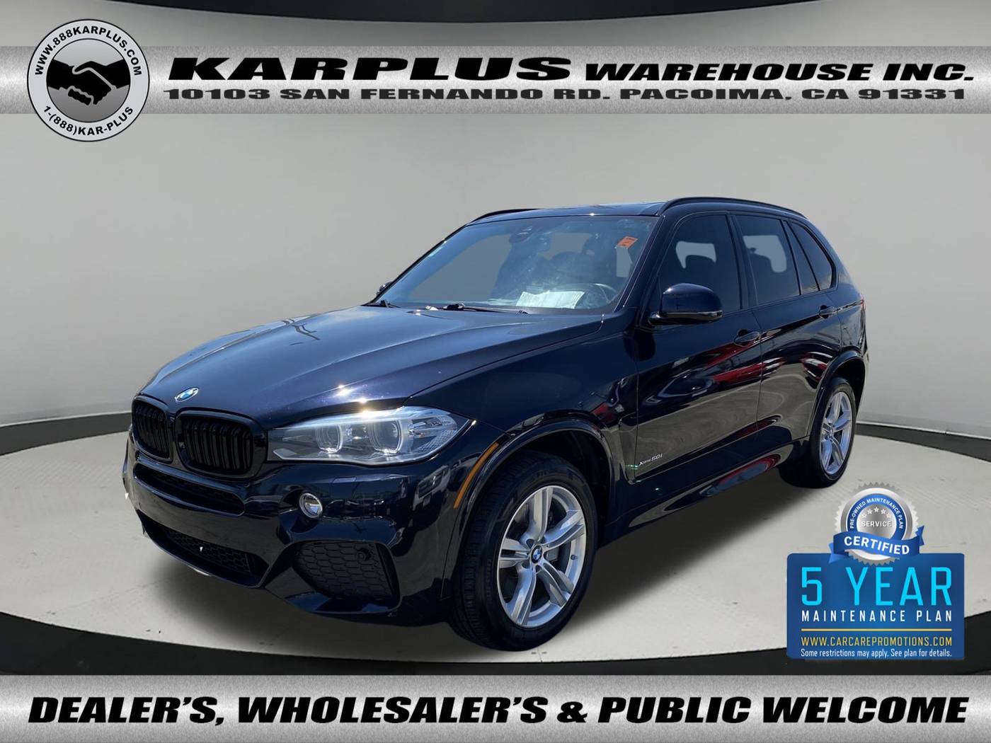 2016 BMW X5 50i — SUV — 81,053 mi — Pacoima, CA